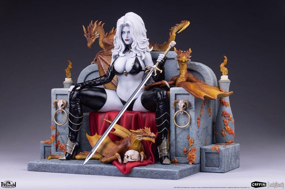 Lady Death Statue 1/4 36 cm