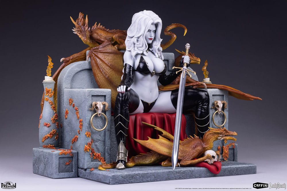 Lady Death Statue 1/4 36 cm