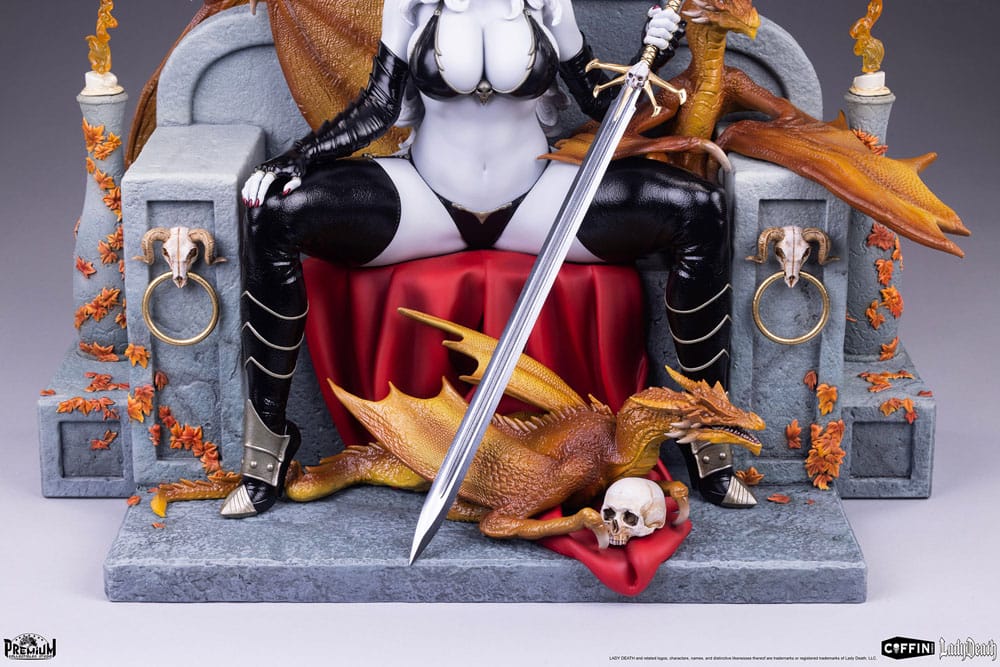 Lady Death Statue 1/4 36 cm