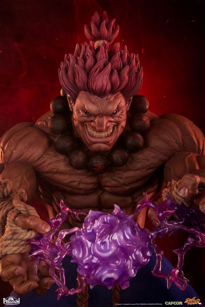 Street Fighter Statue 1/2 Akuma 107 cm