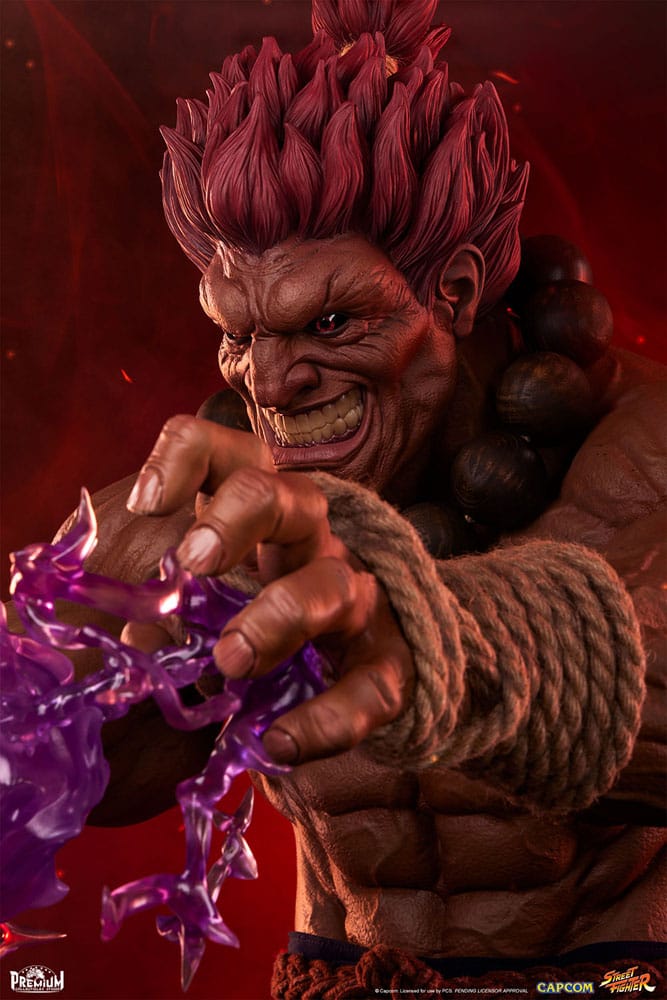 Street Fighter Statue 1/2 Akuma 107 cm