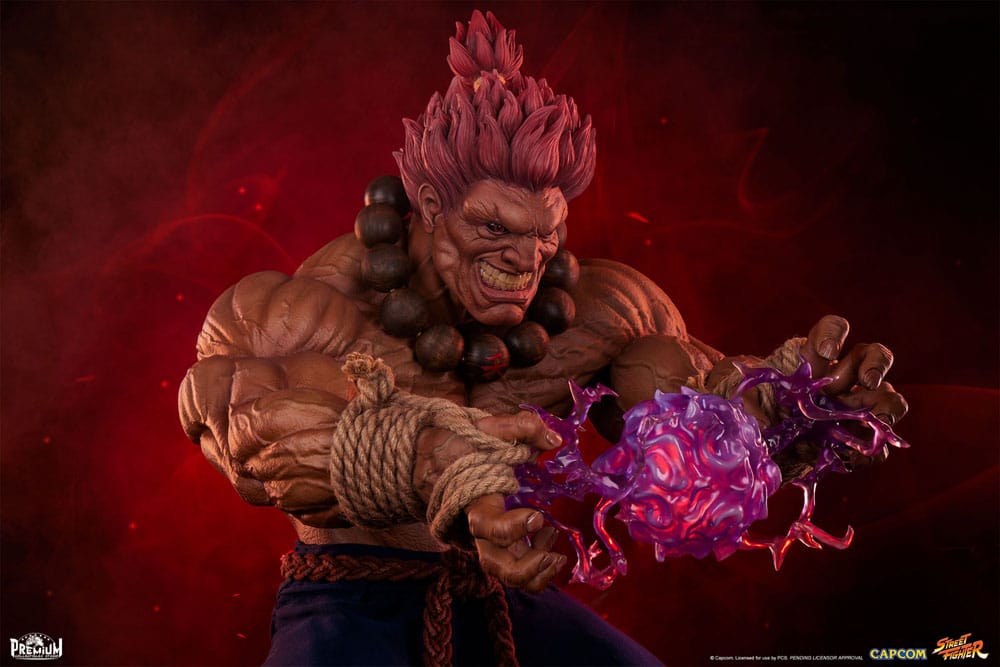 Street Fighter Statue 1/2 Akuma 107 cm