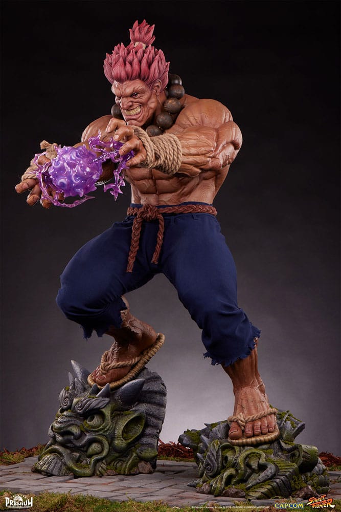 Street Fighter Statue 1/2 Akuma 107 cm