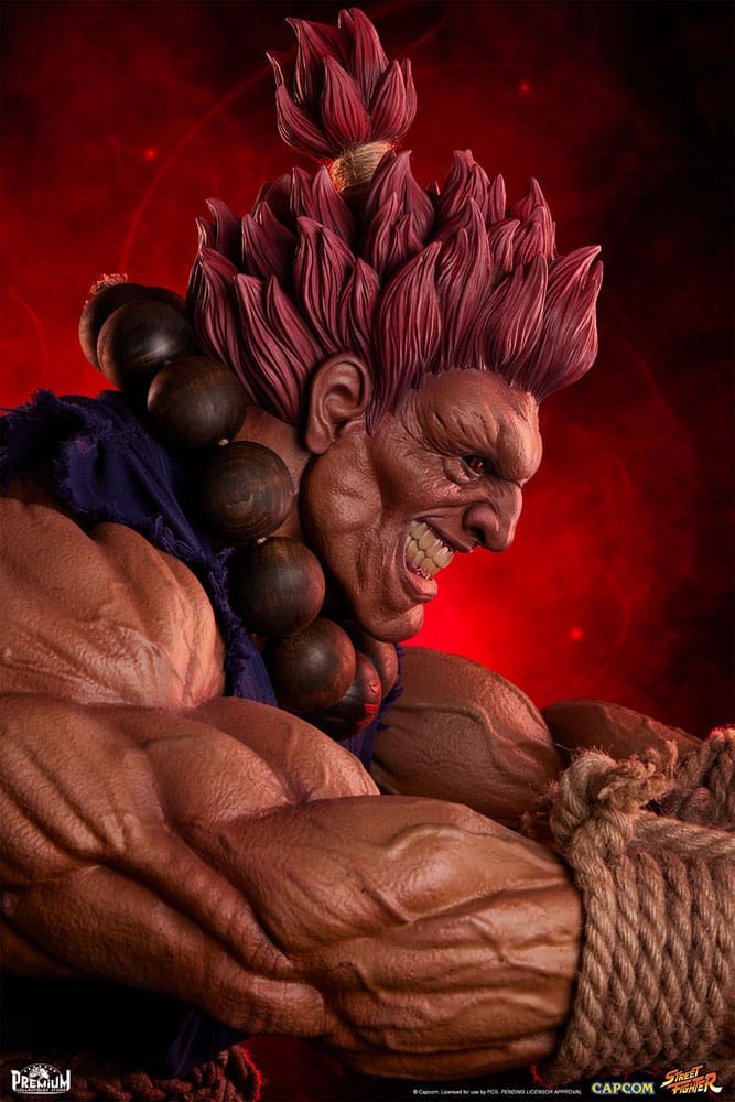 Street Fighter Statue 1/2 Akuma 107 cm