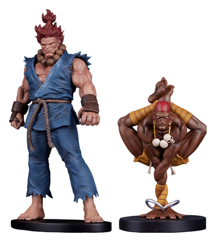 Street Fighter PVC Statues 1/10 Akuma & Dhalsim 21 cm