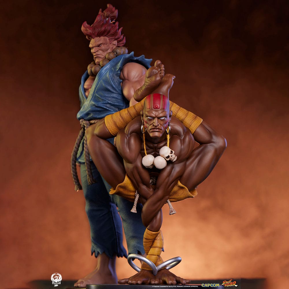 Street Fighter PVC Statues 1/10 Akuma & Dhalsim 21 cm