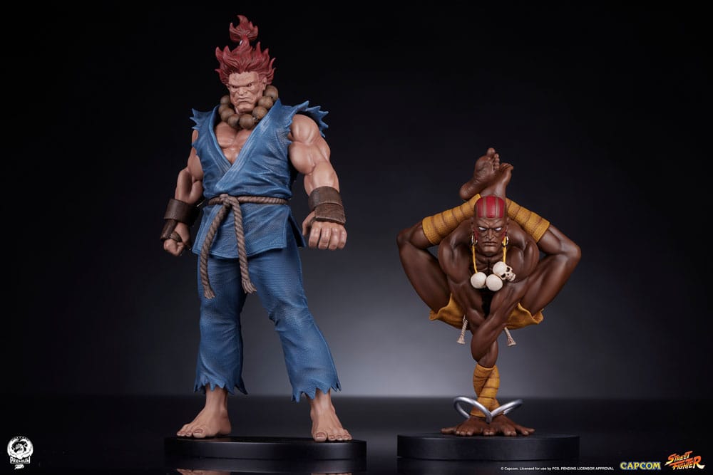 Street Fighter PVC Statues 1/10 Akuma & Dhalsim 21 cm