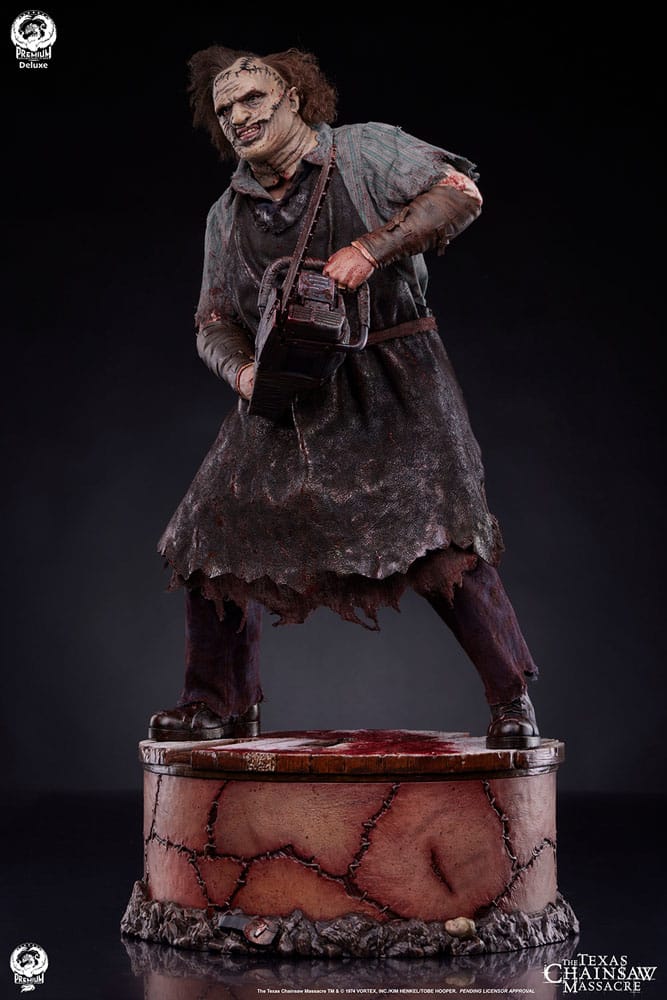 Texas Chainsaw Massacre 2003 Statue 1/4 Leatherface Deluxe Version 56 cm