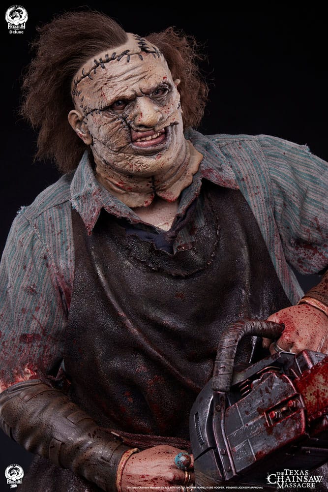 Texas Chainsaw Massacre 2003 Statue 1/4 Leatherface Deluxe Version 56 cm