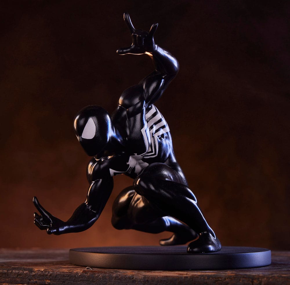 Marvel Gamerverse Classics PVC Statue 1/10 Spider-Man (Black Suit Edition) 13 cm