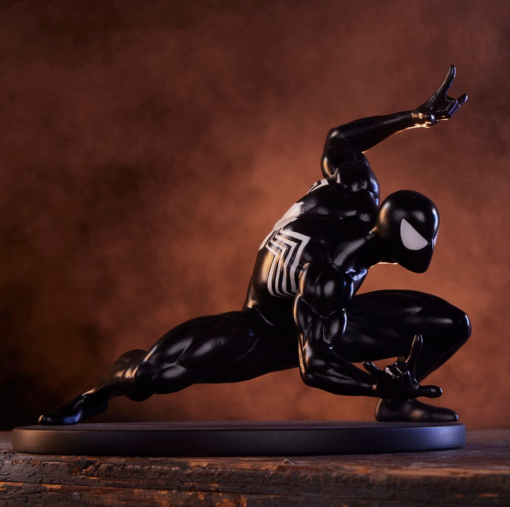 Marvel Gamerverse Classics PVC Statue 1/10 Spider-Man (Black Suit Edition) 13 cm