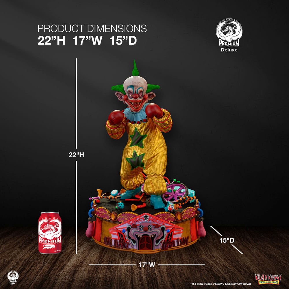 Killer Klowns from Outer Space Premier Series Statue 1/4 Shorty Deluxe Edition 56 cm