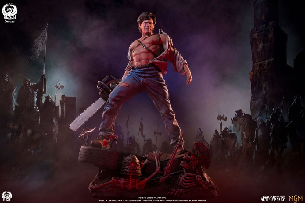 Army of Darkness Premier Series Statue 1/4 Ash Deluxe Edition 53 cm