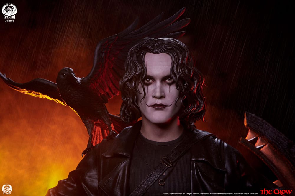 The Crow Epic Series Statue 1/3 Crow Deluxe Edition 66 cm