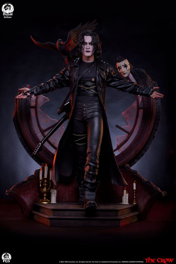 The Crow Epic Series Statue 1/3 Crow Deluxe Edition 66 cm