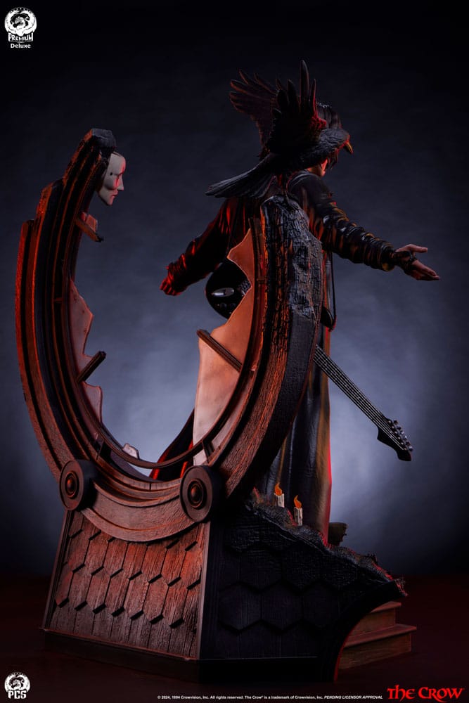 The Crow Epic Series Statue 1/3 Crow Deluxe Edition 66 cm