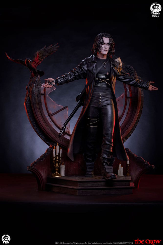 The Crow Epic Series Statue 1/3 Crow Deluxe Edition 66 cm