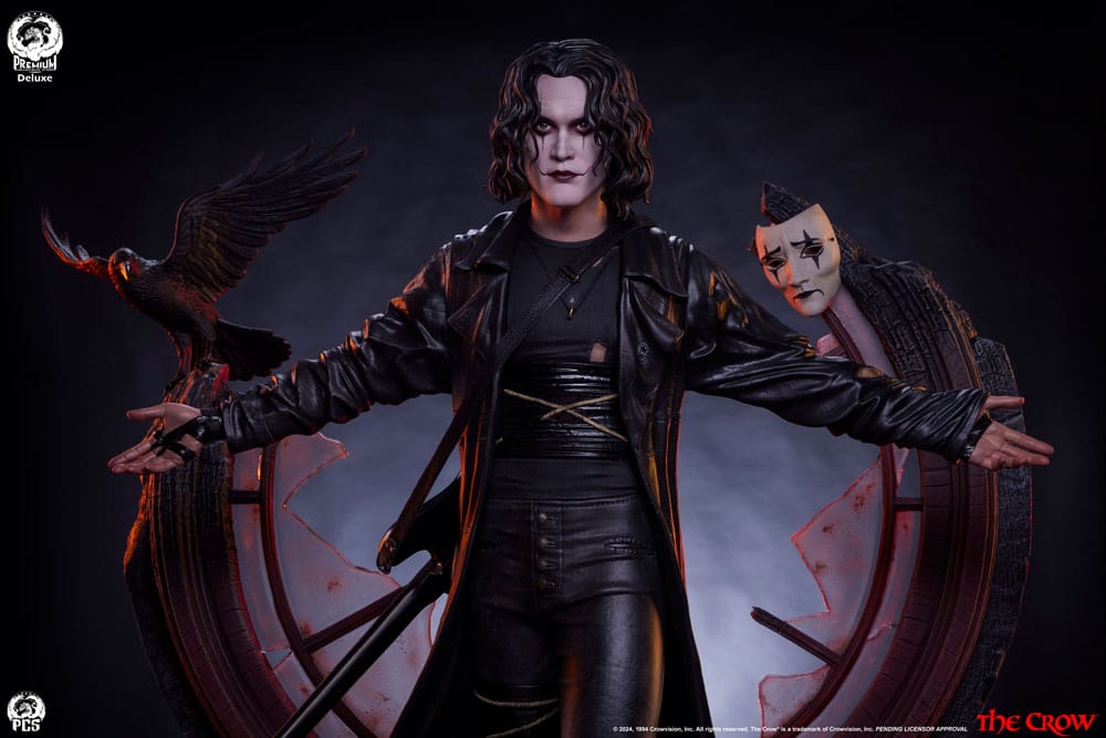 The Crow Epic Series Statue 1/3 Crow Deluxe Edition 66 cm