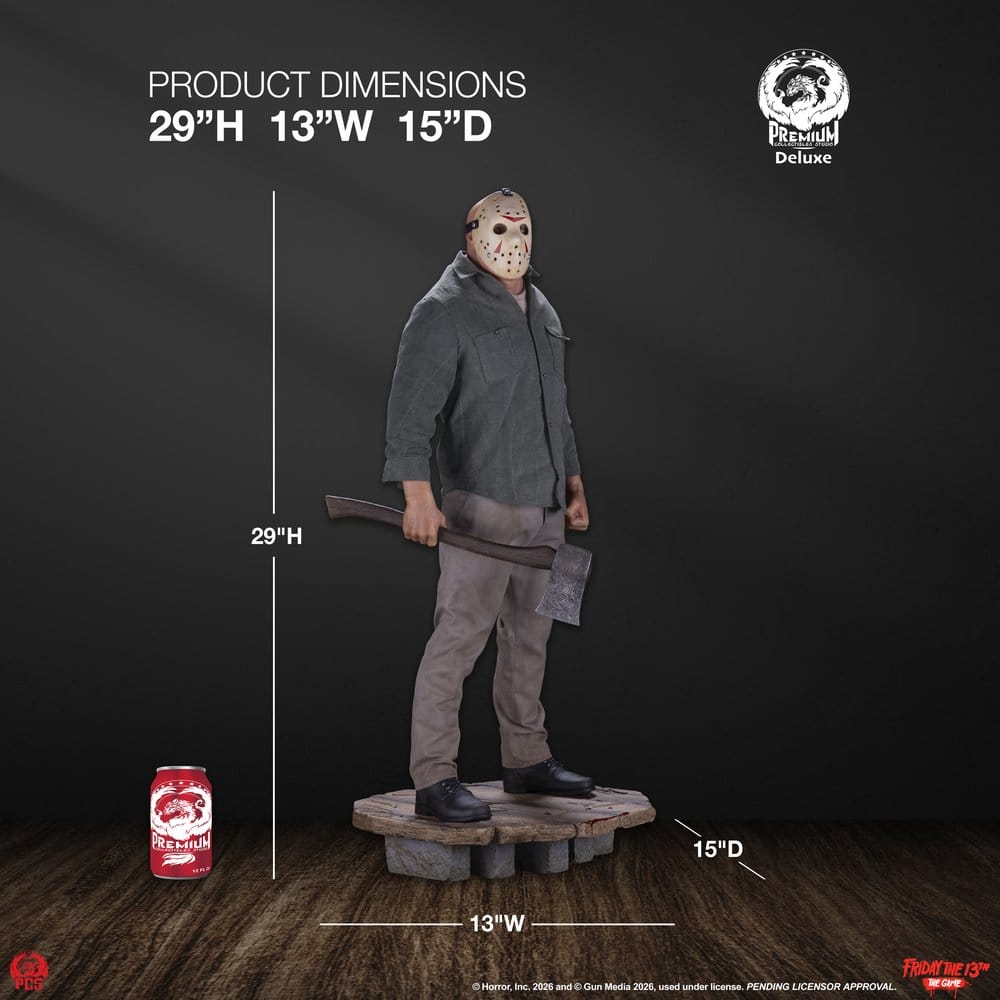 Friday the 13th: The Game Statue 1/3 Jason Part 3 (Deluxe Edition) 74 cm