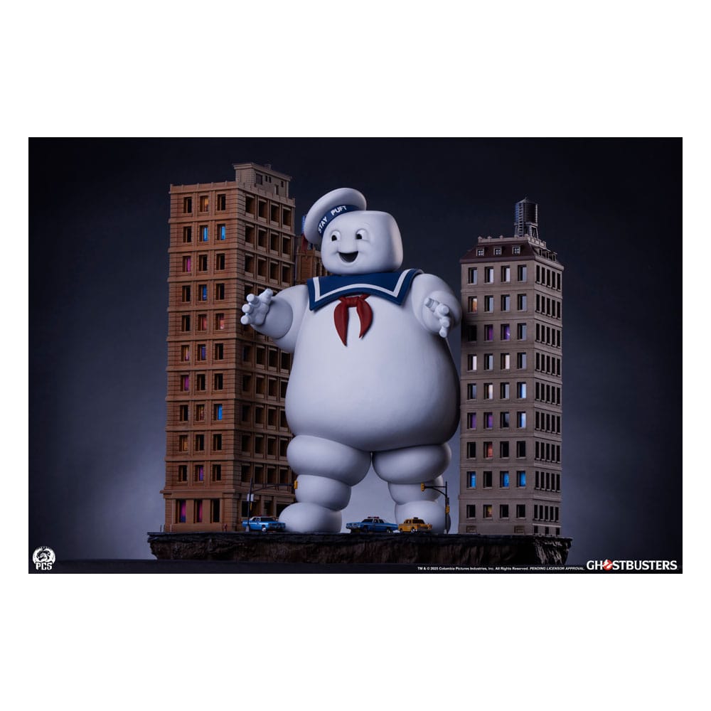 The Ghostbusters Diorama Statue Stay Puft Marshmallow Man 74 cm