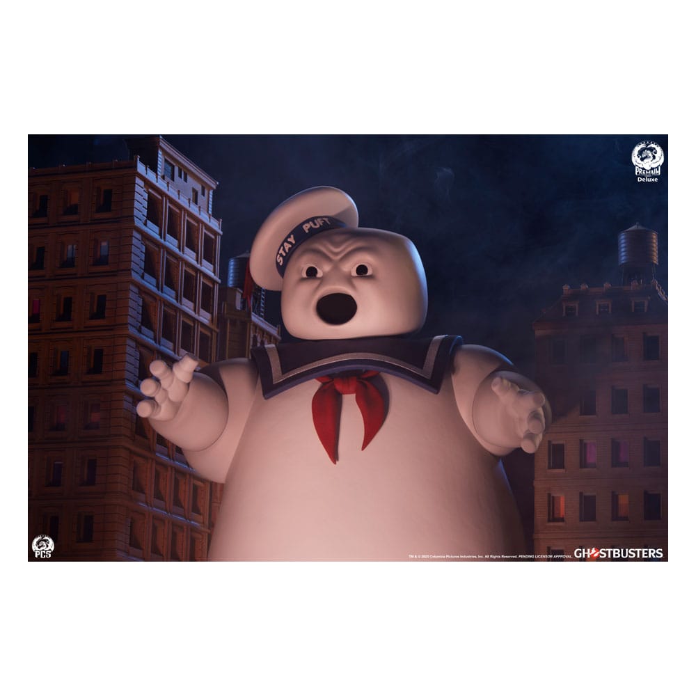 The Ghostbusters Diorama Statue Stay Puft Marshmallow Man Deluxe Edition 74 cm
