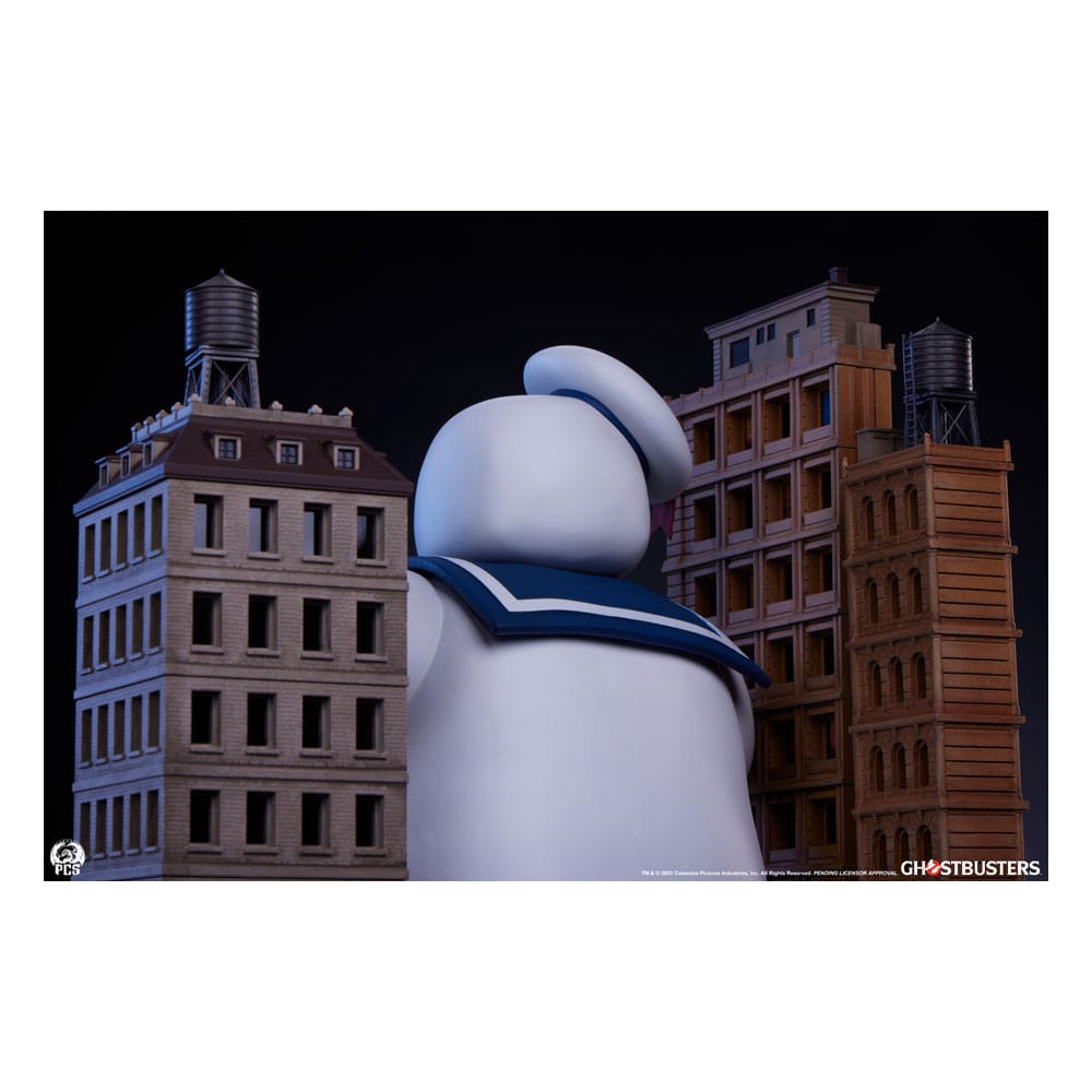 The Ghostbusters Diorama Statue Stay Puft Marshmallow Man Deluxe Edition 74 cm