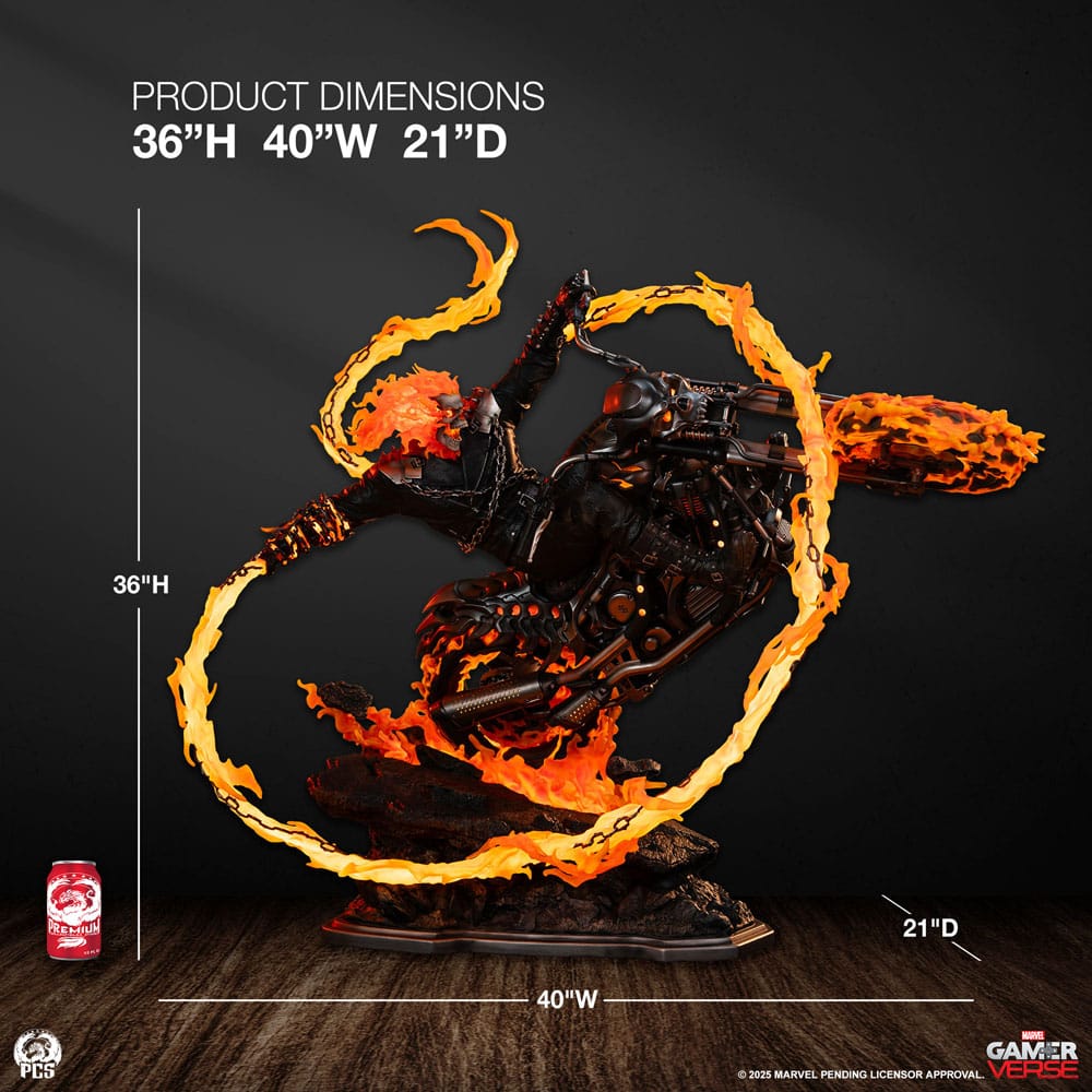 Marvel Gamerverse Statue 1/3 Ghost Rider 91 cm