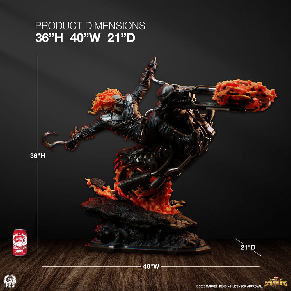 Marvel Contest of Champions Statue 1/3 Ghost Rider Variant Edition 91 cm