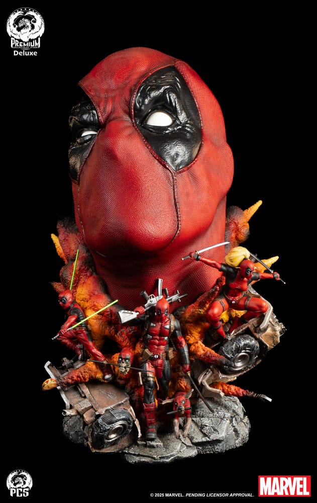 Marvel Fine Art Bust Deadpool Deluxe Edition 42 cm