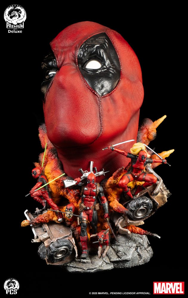 Marvel Fine Art Bust Deadpool Deluxe Edition 42 cm