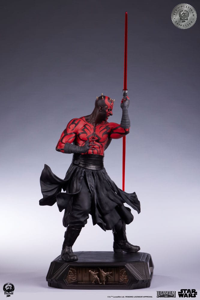 Star Wars Epic Series Statue 1/3 Darth Maul Platinum Exclusive 86 cm