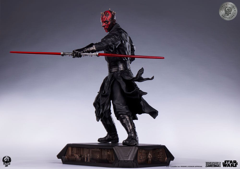 Star Wars Epic Series Statue 1/3 Darth Maul Platinum Exclusive 86 cm