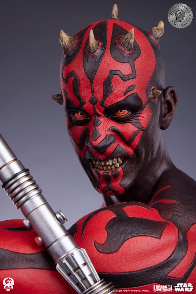 Star Wars Epic Series Statue 1/3 Darth Maul Platinum Exclusive 86 cm