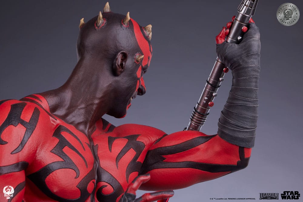 Star Wars Epic Series Statue 1/3 Darth Maul Platinum Exclusive 86 cm