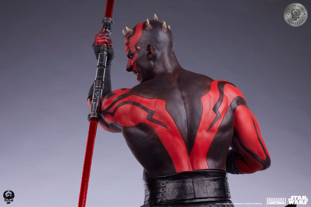 Star Wars Epic Series Statue 1/3 Darth Maul Platinum Exclusive 86 cm