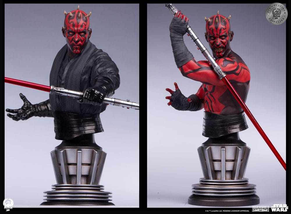 Star Wars Epic Series Statue 1/3 Darth Maul Platinum Exclusive 86 cm