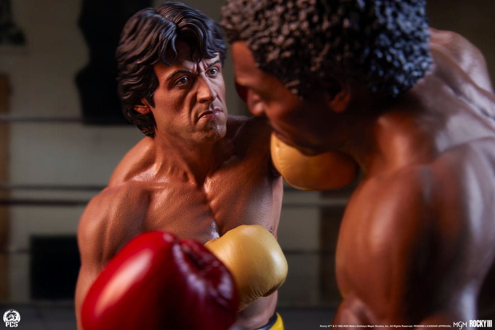 Rocky III Diorama 1/4 Statue Rocky Balboa &amp; Apollo Creed 48 cm