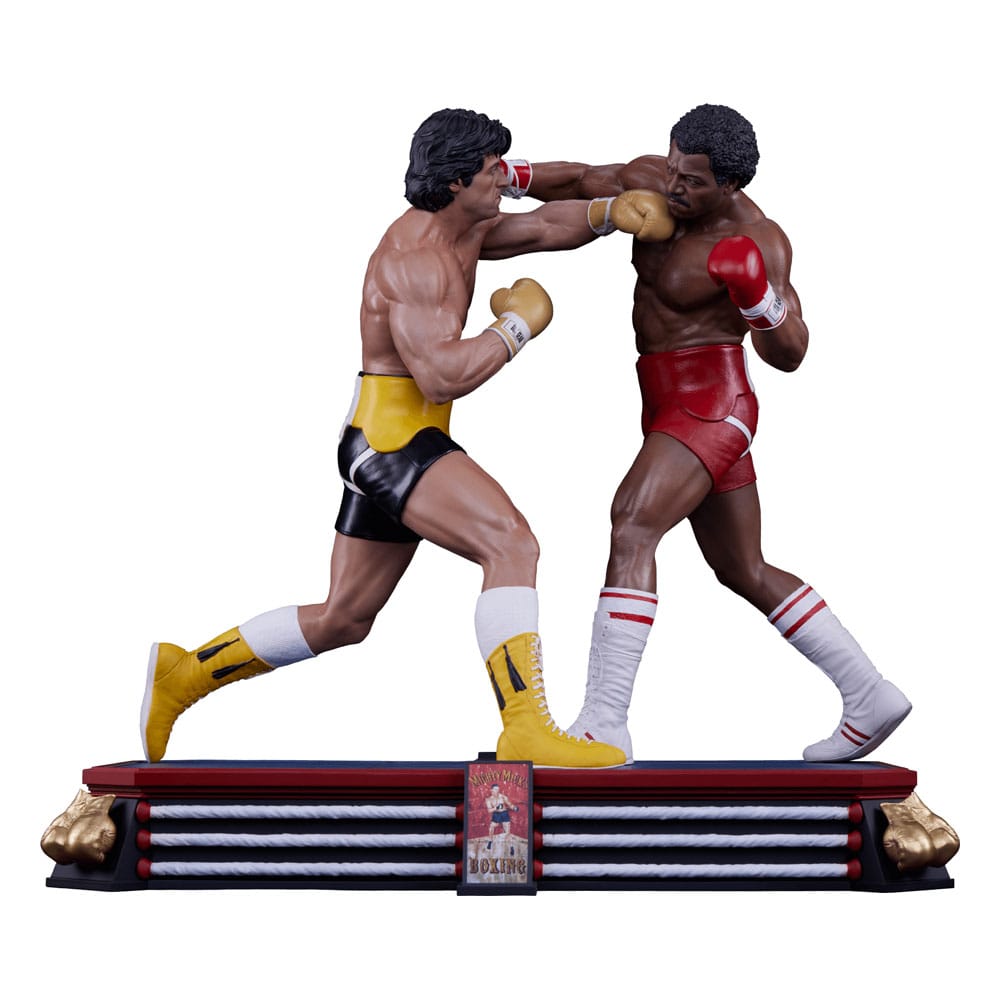 Rocky III Diorama 1/4 Statue Rocky Balboa &amp; Apollo Creed 48 cm
