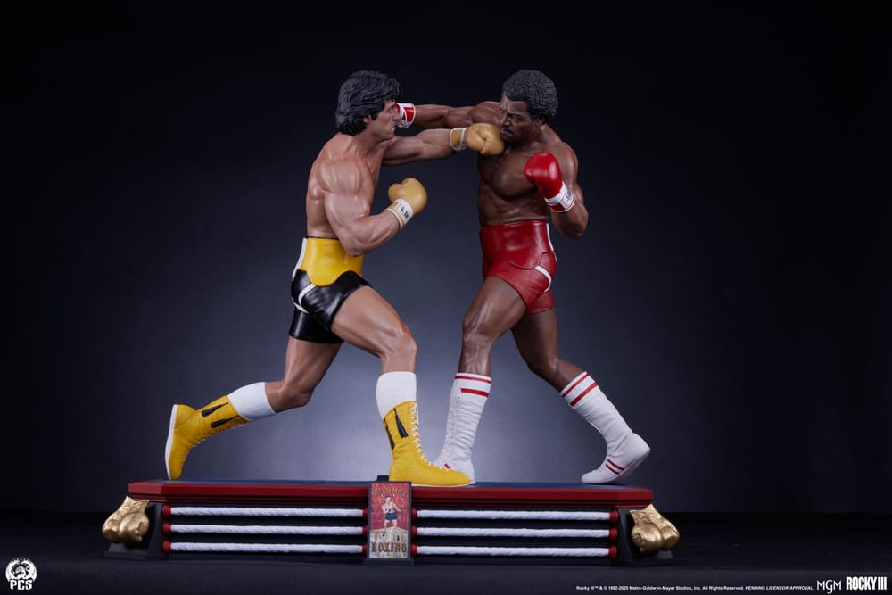 Rocky III Diorama 1/4 Statue Rocky Balboa &amp; Apollo Creed 48 cm