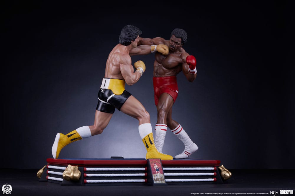 Rocky III Diorama 1/4 Statue Rocky Balboa &amp; Apollo Creed 48 cm