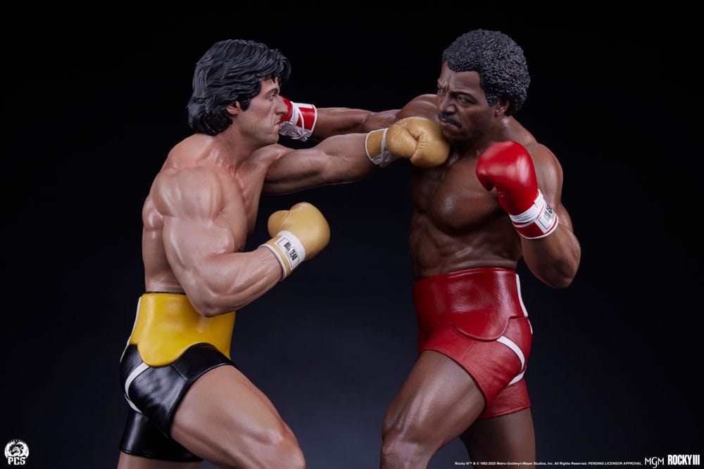 Rocky III Diorama 1/4 Statue Rocky Balboa &amp; Apollo Creed 48 cm