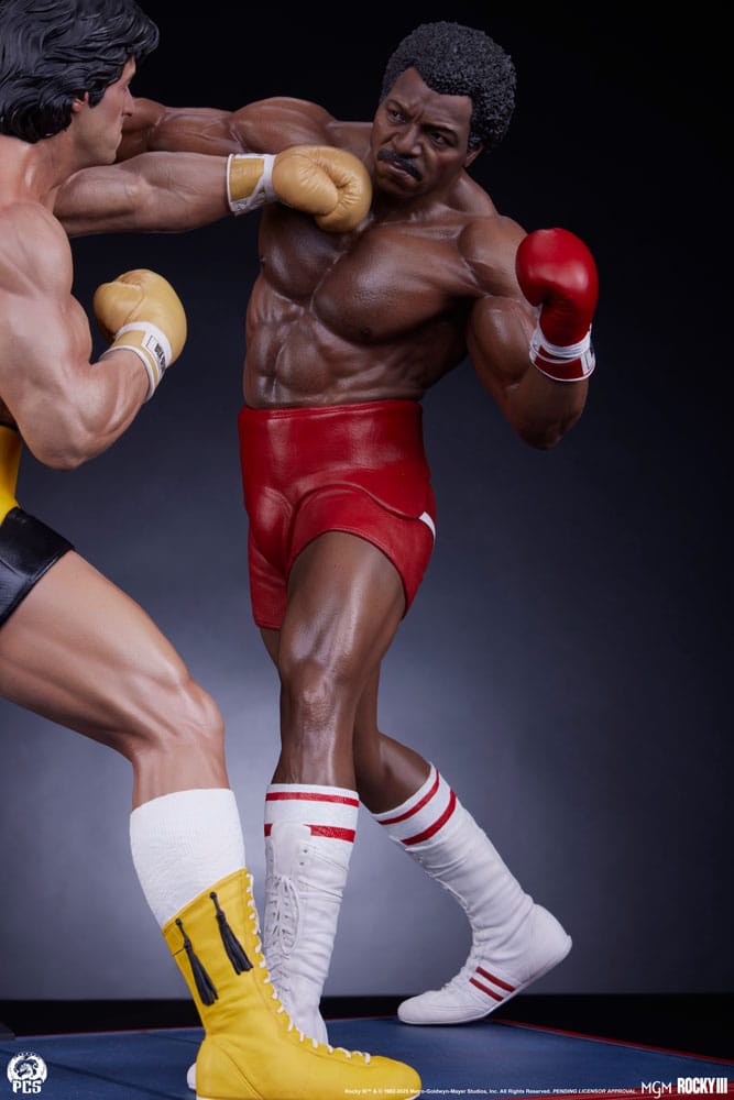Rocky III Diorama 1/4 Statue Rocky Balboa &amp; Apollo Creed 48 cm