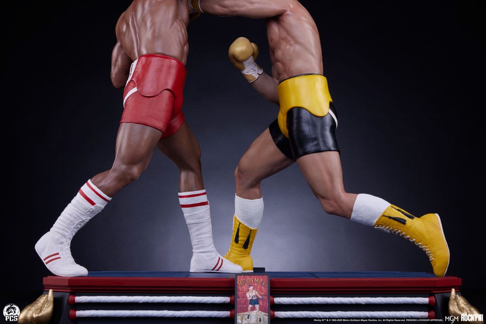 Rocky III Diorama 1/4 Statue Rocky Balboa &amp; Apollo Creed 48 cm