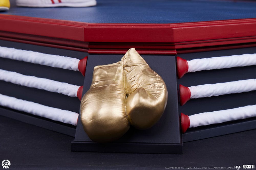 Rocky III Diorama 1/4 Statue Rocky Balboa &amp; Apollo Creed 48 cm