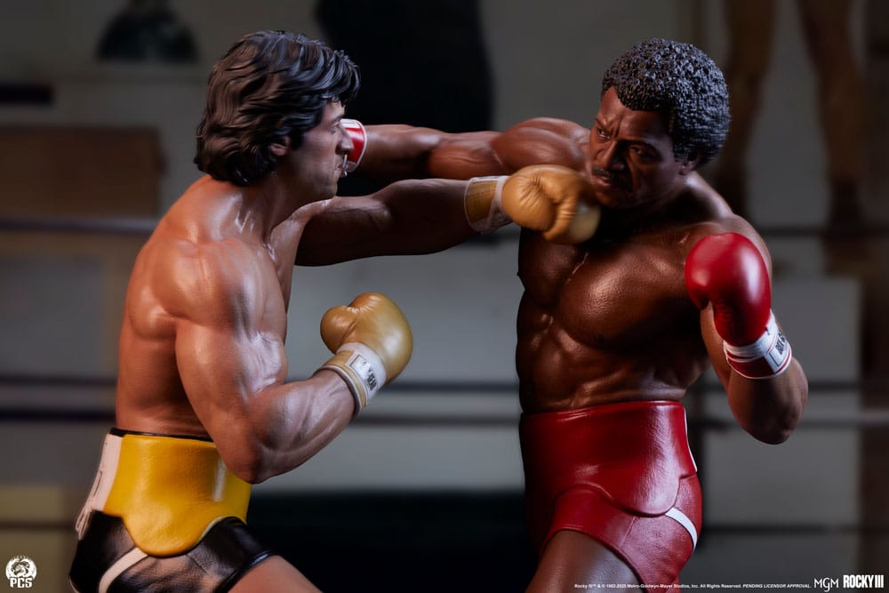 Rocky III Diorama 1/4 Statue Rocky Balboa  & Apollo Creed 48 cm