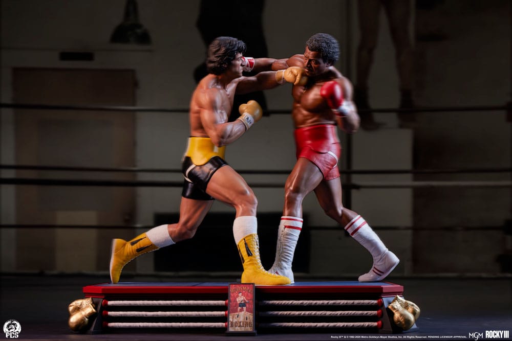 Rocky III Diorama 1/4 Statue Rocky Balboa  & Apollo Creed 48 cm