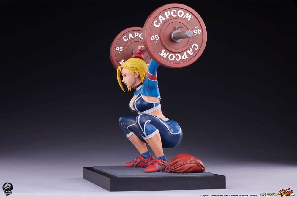 Street Fighter Premier Series Statue 1/4 Cammy: Powerlifting SF6 41 cm