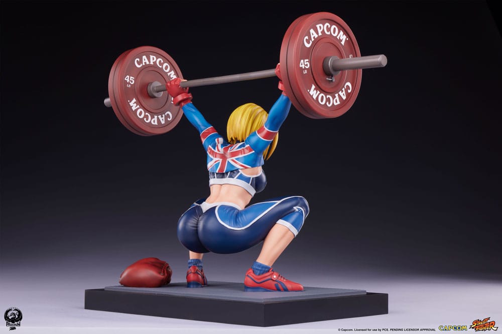 Street Fighter Premier Series Statue 1/4 Cammy: Powerlifting SF6 41 cm