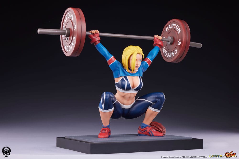 Street Fighter Premier Series Statue 1/4 Cammy: Powerlifting SF6 41 cm