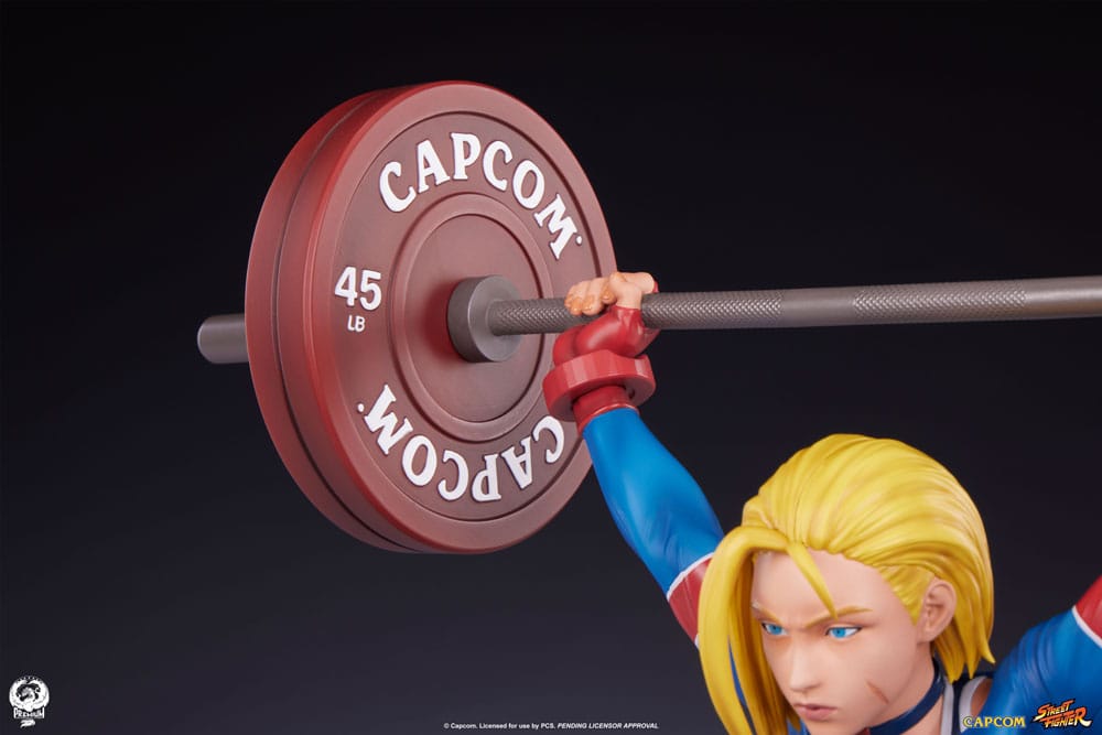 Street Fighter Premier Series Statue 1/4 Cammy: Powerlifting SF6 41 cm